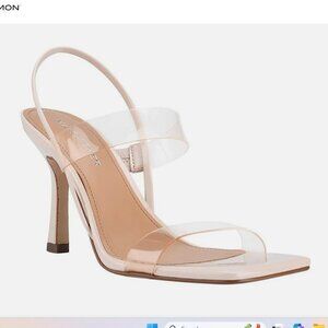 Marc Fisher Dekle Padded Insole Slingback Strappy Sandals
